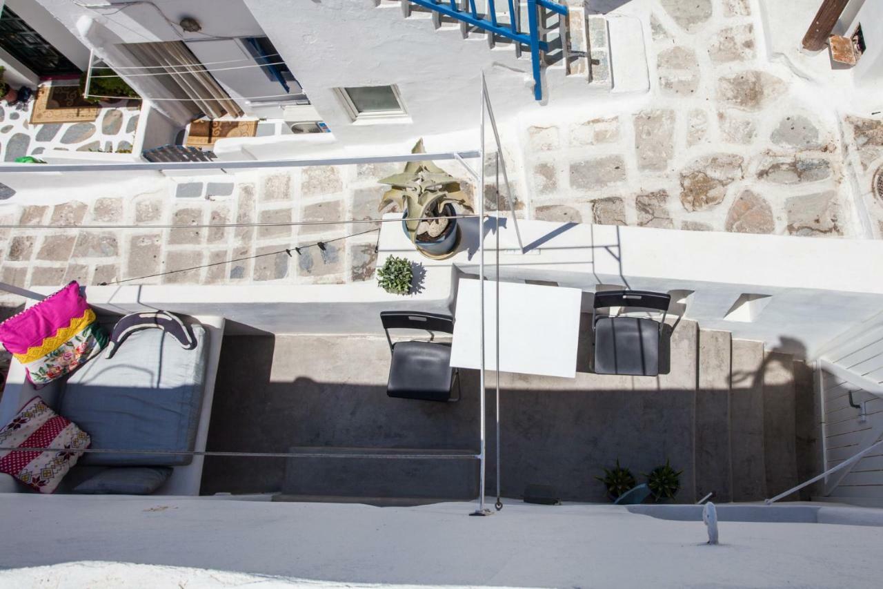 Eclectic & Artistic House In Mykonos Town别墅 外观 照片