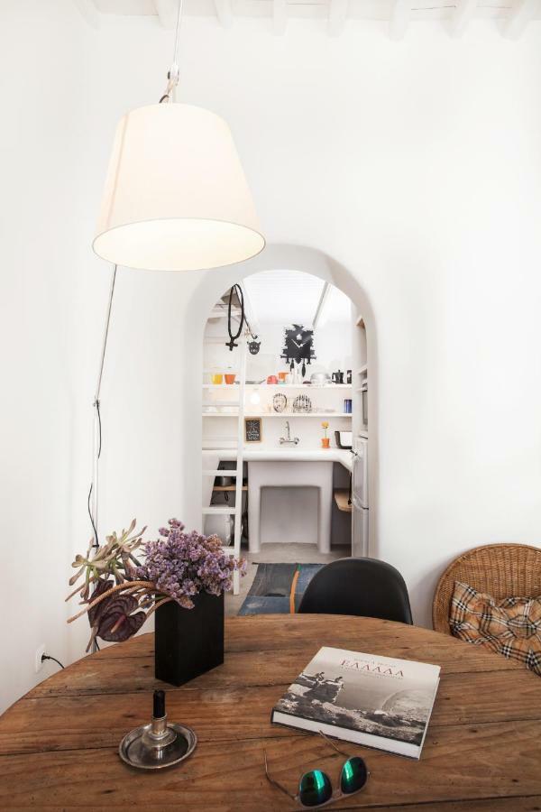 Eclectic & Artistic House In Mykonos Town别墅 外观 照片